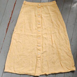 Joe Fresh Linen Cotton Blend Skirt Size 4